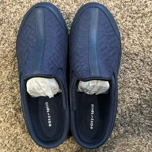 Easy Spirit Navy Nylon Traveltime Clogs 683
